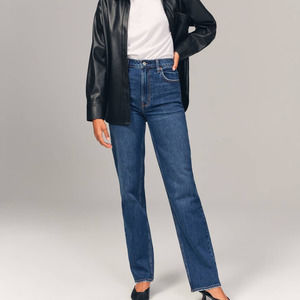 Abercrombie&Fitch 90s Straight Denim Blue